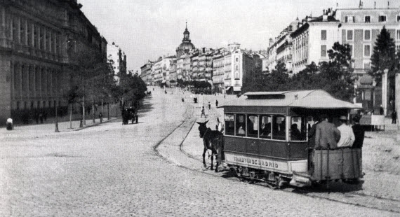 Los primeros vehículos de Madrid