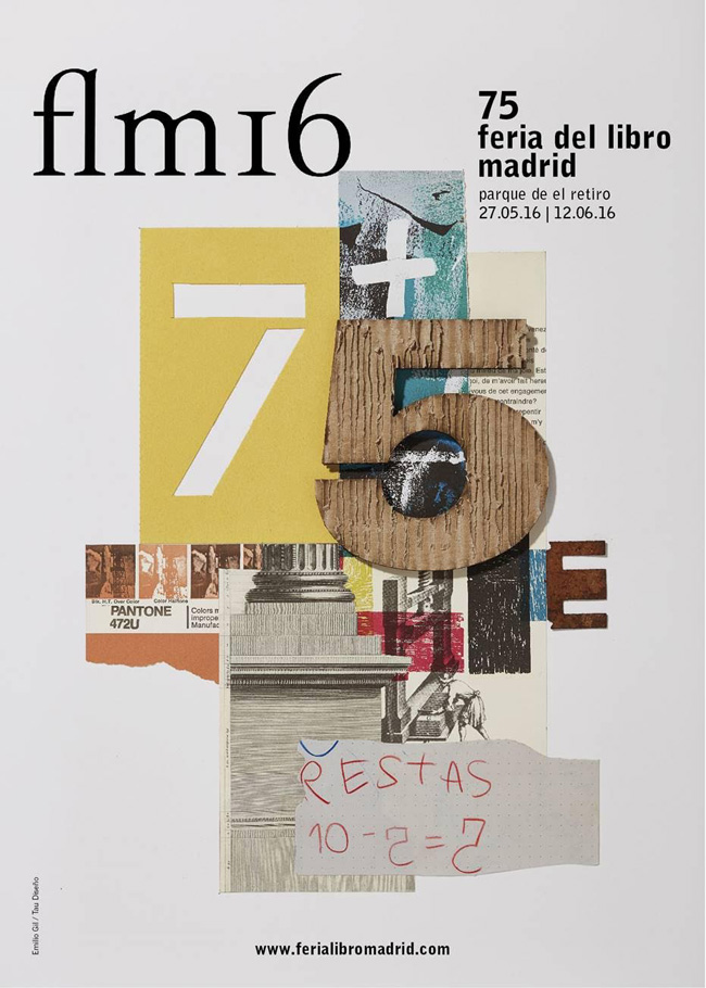 Cartel de Feria del Libro de Madrid