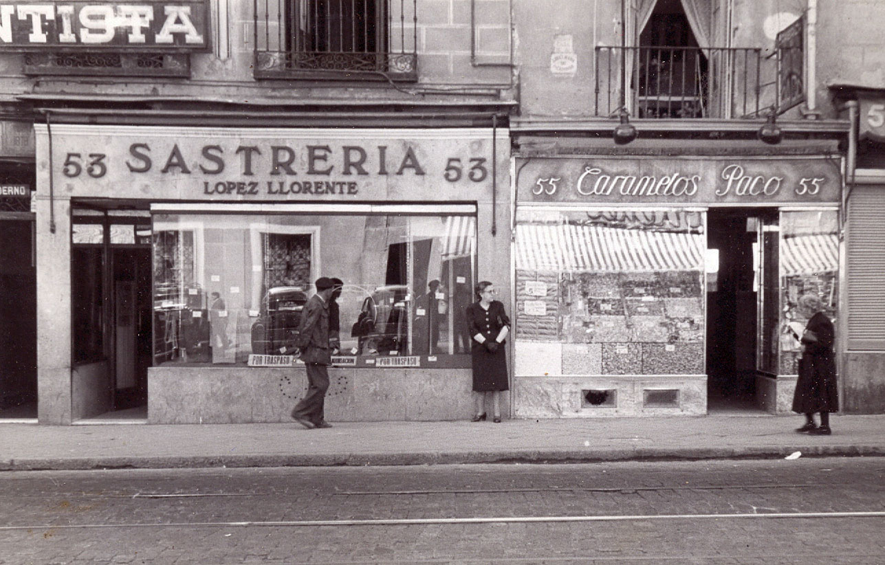 Caramelos Paco. Comercios Históricos de Madrid.