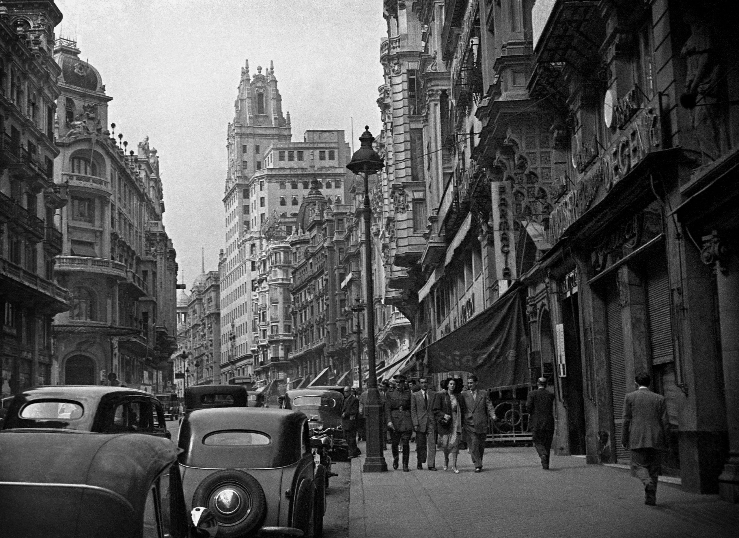 La foto de la semana: Gran Vía (1945)