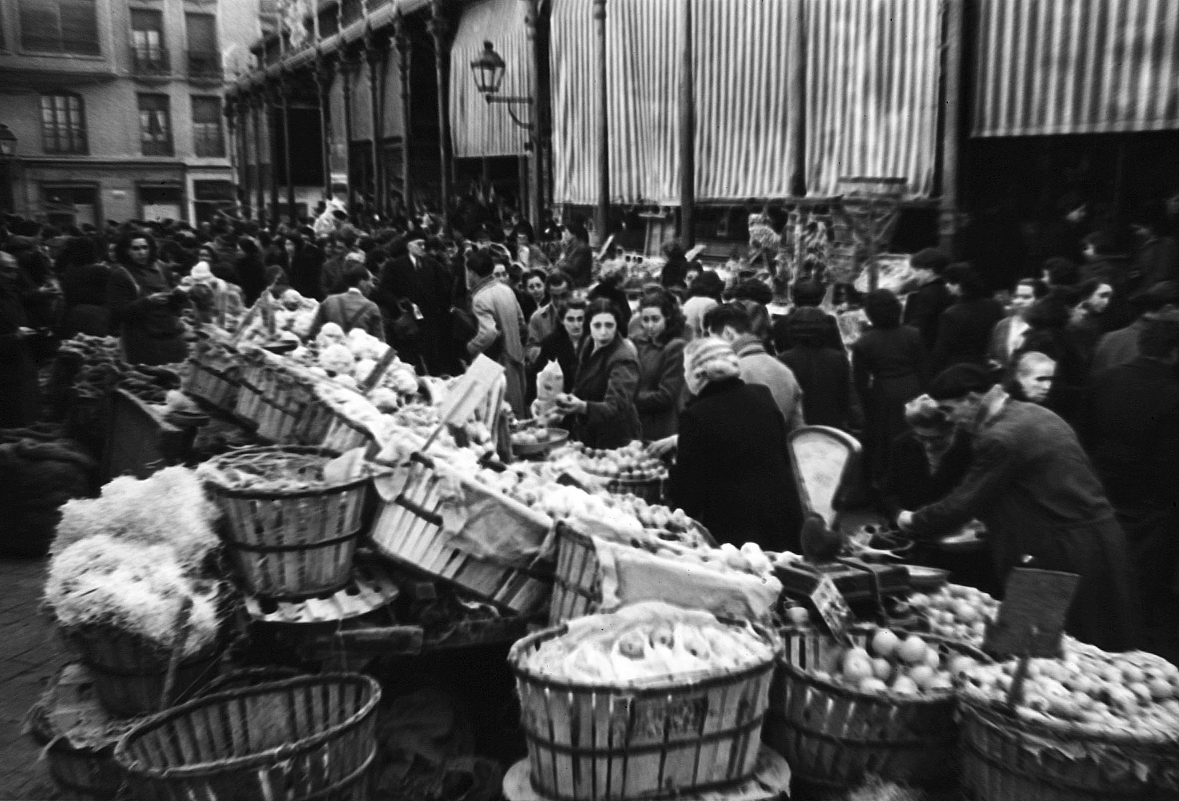 La foto de la semana: Mercado de San Miguel 1951
